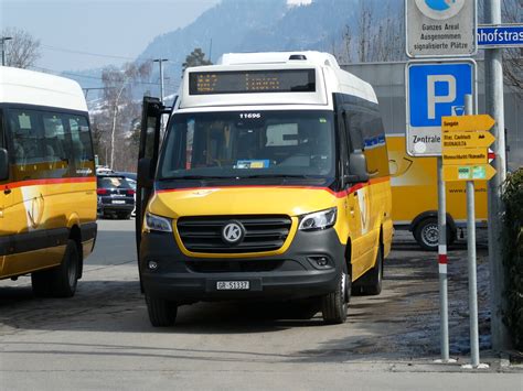 Postauto Graub Nden Nr Gr K Bus Am M Rz