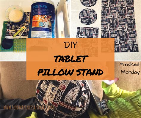 DIY Tablet Pillow Stand - Fun Happiness & Life