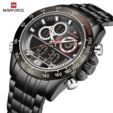 Reloj Naviforce Acero Black Nav Mostperu