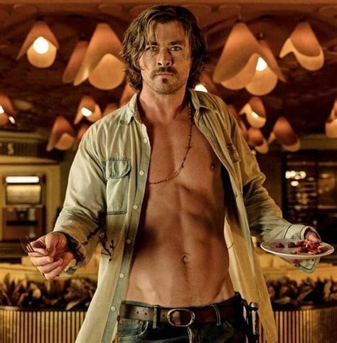 Chris Hemsworth In Film Bad Times At The El Royale Chris Hemsworth