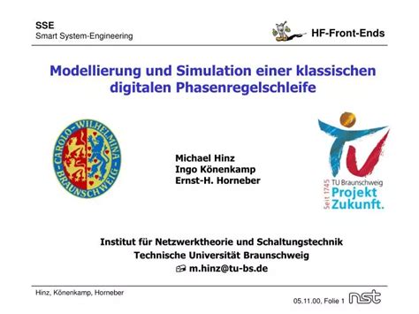 PPT Modellierung Und Simulation Einer Klassischen Digitalen