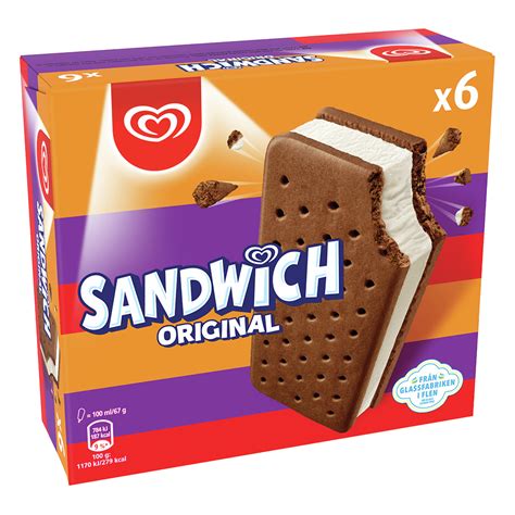 Sandwich Original 6 P GB Glace