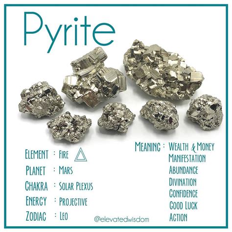 Elevated Wisdom Crystal Shop On Instagram Pyrite Also Known As Fool