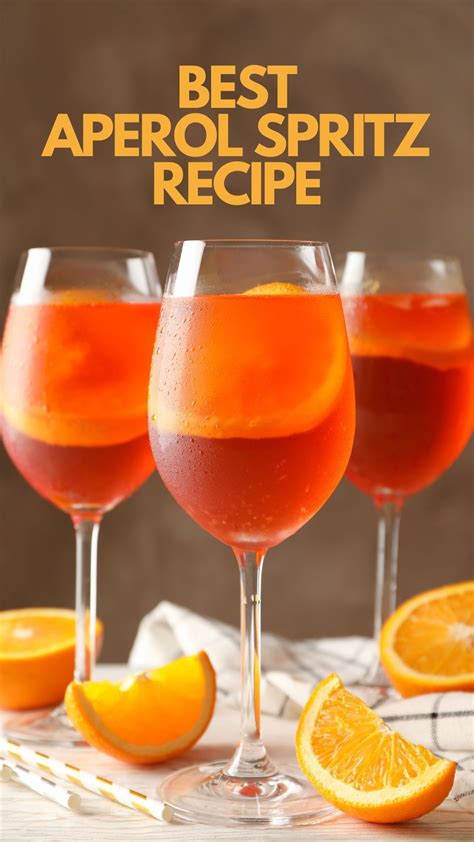 Aperol Spritz Recipe And Instructions Rezept