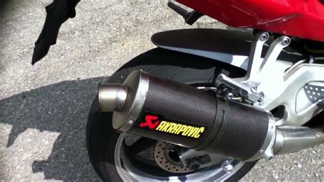 Honda CBR 954 RR SC 50 AKRAPOVIC CARBON Soundcheck YouTube