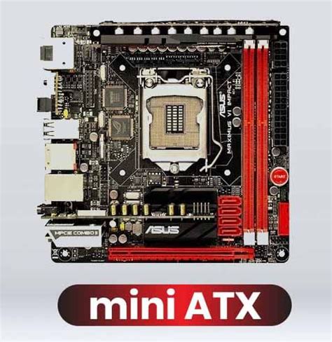 ATX Vs Micro ATX Vs Mini ITX Motherboard Size Comparison