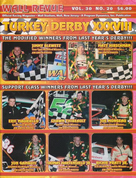 Wall Stadium The Motor Racing Programme Covers Project