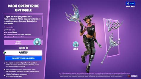 Nouveau Starter Pack Operatrice Optimale Presentation Fortnite 4