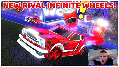 Showcasing All New Painted Rival Infinite Wheels In Rocket League