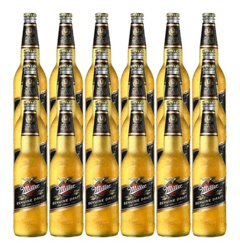 Cerveza Rubia Miller Porron Ml Pack X Unidades Mercadolibre