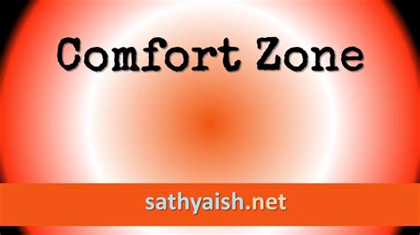 Poem Comfort Zone Youtube