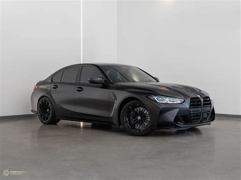 Matte Black Bmw M3 2022