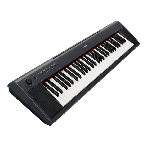 Yamaha NP11 Piaggero Portable Digital Piano Black Ex Demo At Gear4music