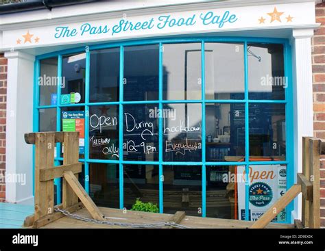 The Pass Street Food Cafe In Chichester West Sussex England During