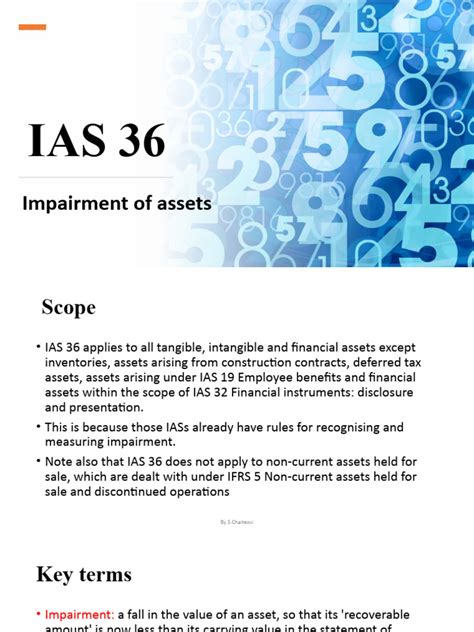 Ias 36 Impairment Of Assets Pdf Goodwill Accounting