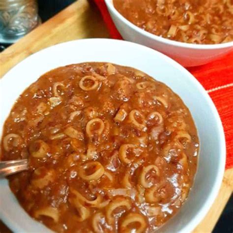 Sopa de Feijão Macarrão NaColher