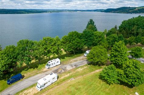 Aire Camping Car Park De Langogne Lac De Naussac Langogne