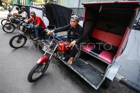 Becak Motor Di Jakarta Antara Foto