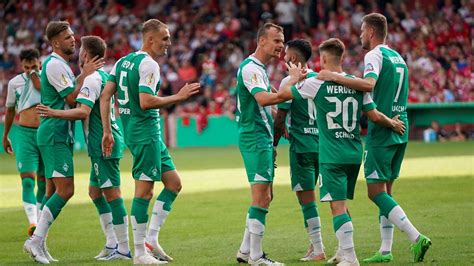 Dfb Pokal So Zitterte Sich Werder Bremen Gegen Energie Cottbus Weiter