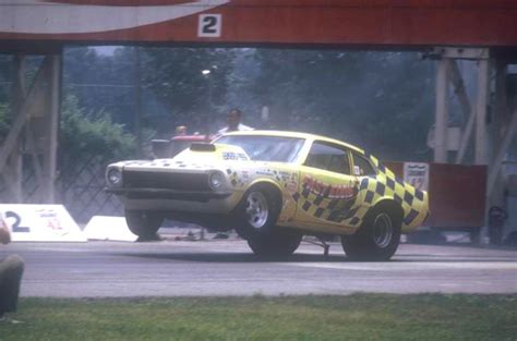 Eddie Schartman Coming Off At Dragway 42 1973 Photo By Todd Wingerter