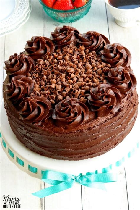 Easy Gluten Free Chocolate Cake {dairy Free Option} Mama Knows Gluten