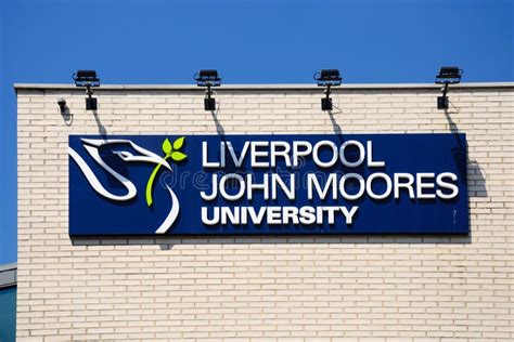 Liverpool John Moores University. Editorial Stock Image - Image of blue ...