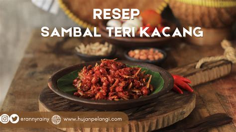 Resep Sambal Teri Kacang Favorit Keluarga Hujanpelangi Blog