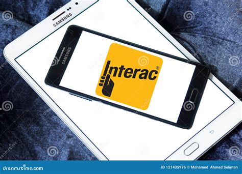 Interac Corporation Logo Editorial Photo Image Of Canadian 121435976