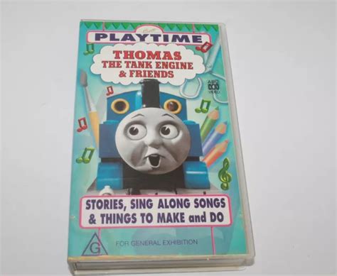 Thomas The Tank Engine Friends Playtime Stories Sing Along Songs Vhs