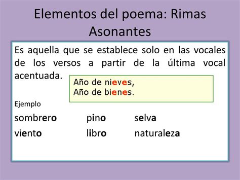 Poemas Con Figuras Literarias Y Rimas Asonantes Y Consonantes Images