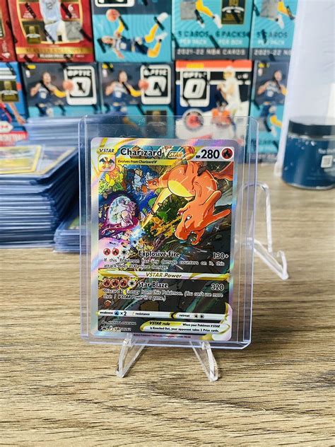 Mavin Charizard Vstar Swsh262 Alt Art Full Art Black Star Promo Upc Pokemon Card Nm I