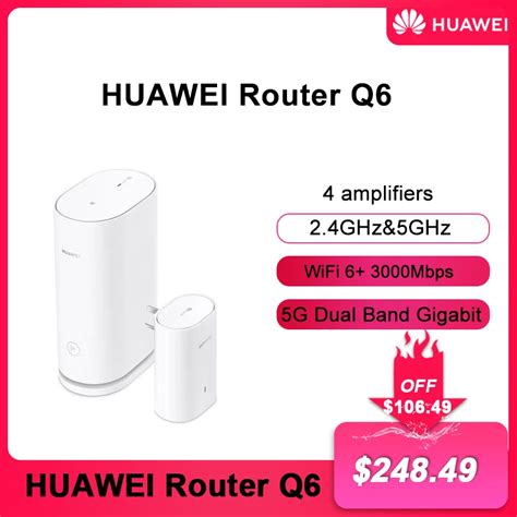 Huawei Enrutador WIFI Q6 Para Toda La Casa Repetidor De Enrutador De