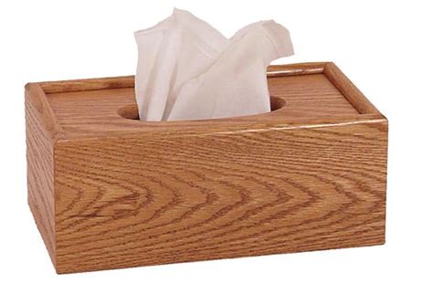 Amish Made Wooden Rectangular Oak Tissue Box Cover 5125 Tissue Box Covers Tissue Boxes Oak Wood