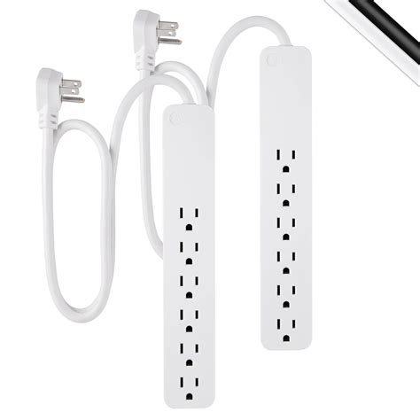 Snapklik Ge Pro Outlet Surge Protector Pack Ft Extension