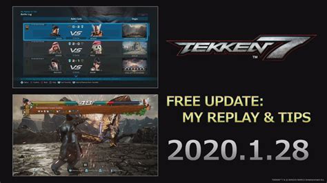 Tekken My Replay Tips Update Launches January Neogaf