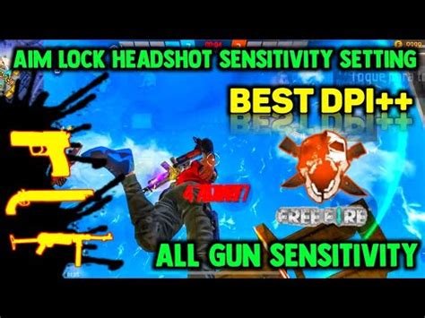 PERFECT AIM LOCK HEADSHOT SENSITIVITY SETTING FREE FIRE NEW