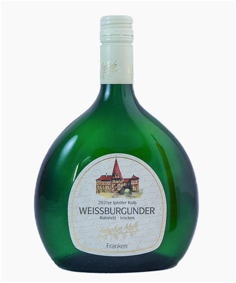 Weinshop Muth 2021er Weisser Burgunder Kabinett Iphöfer Kalb trocken