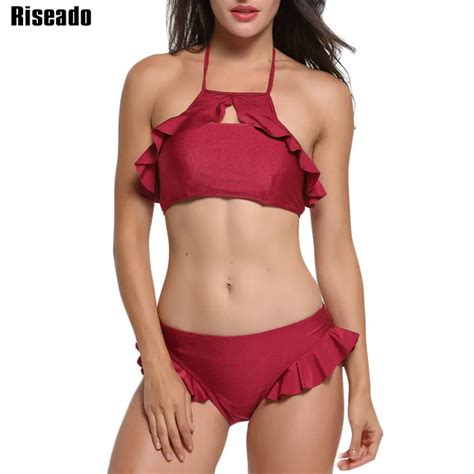 Buy Riseado New 2019 Keyhole Bikini Set Sexy Swimwear