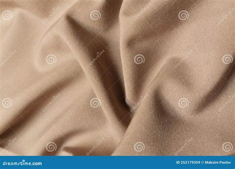 Fondo De Textura De Tela Beige O Arena Desmenuzada O Ondulada Tela De