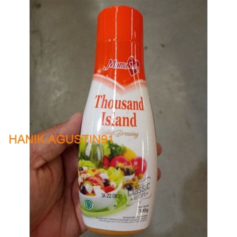 Mama Suka Mamasuka Salad Dressing Mayonais Gr Thousand Island