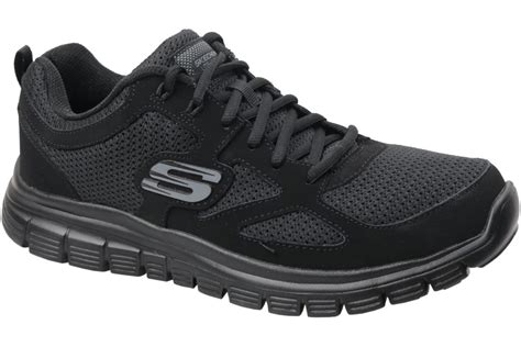 Skechers Buty sportowe męskie Burns 52635 BBK czarne rozmiar 48 1 2