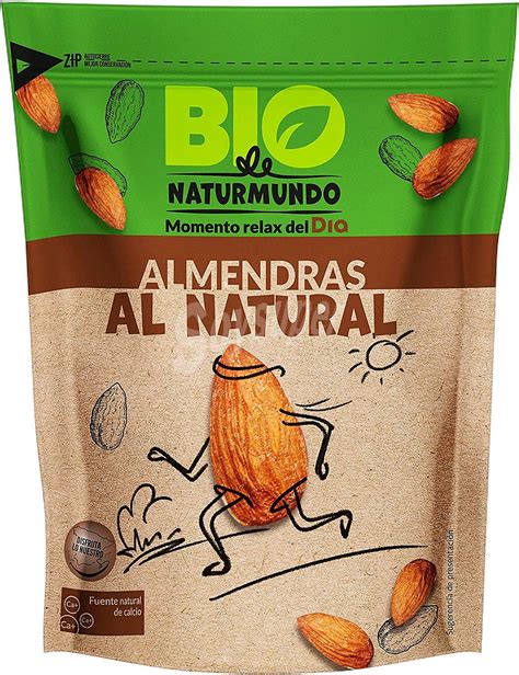 Naturmundo Almendras Al Natural Bio Naturmundo Bolsa Gr