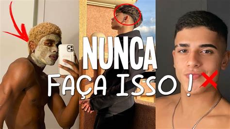 7 COISAS que VOCÊ FAZ que te TORNAM UM HOMEM FEIO GLOW UP MASCULINO