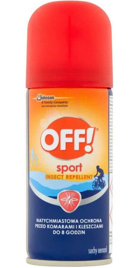 Off Sport Na Komary I Kleszcze Spray Przeciwko Kleszczom Komarom Ml