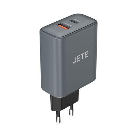 Jual JETE E22 Charger GaN Dual Port 65W - JETE Indonesia