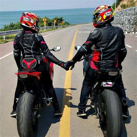 Motos Pareja Motorcycle Couple Motorcycle Girl Motocross Love