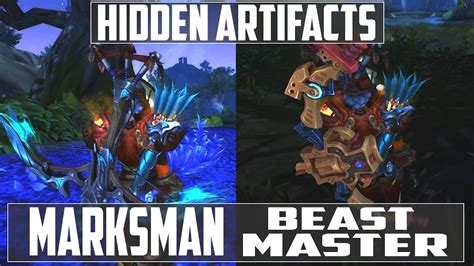 Hidden Artifacts Marksman Beast Master Hunter Youtube