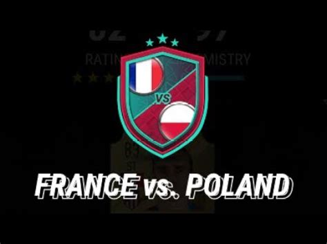 FRANCE VS POLAND LIVE SBC SOLUTION MADFUT 23 YouTube