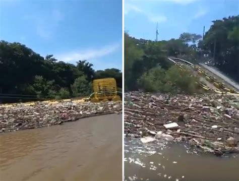 Força tarefa recolhe 10 toneladas de lixo do Rio Cuiabá ReporterMT