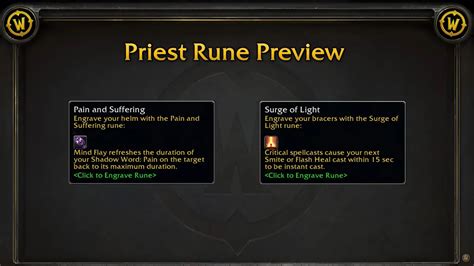 Wow Sod Phase 3 New Rune Abilities Preview